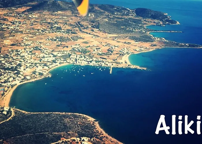 Barewake's Place 2 Modern Cycladic And Seafront View South Paros Lejlighed Alikí